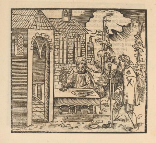 Pilgrim at a shrine