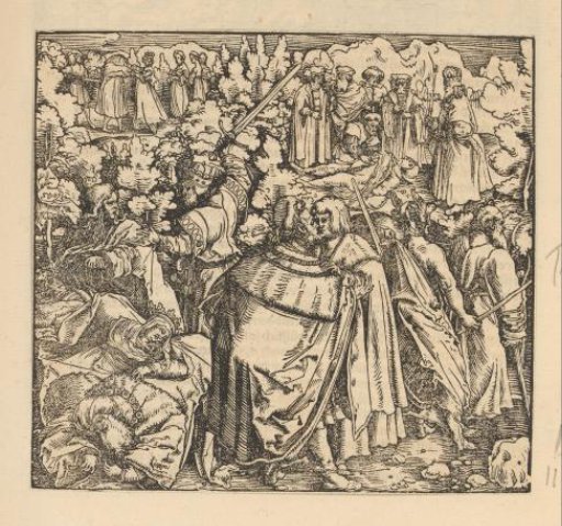 Two Men Greeting Each Other