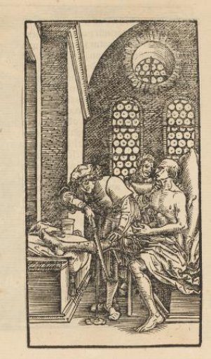 Amputation of a Leg with a Saw