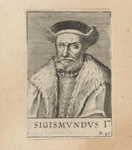 Portrait of Sigismund I