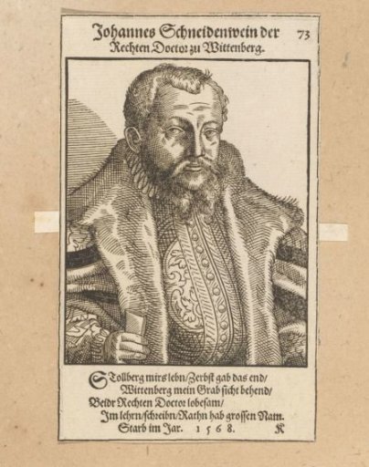 Portrait of Johann Schneidewein