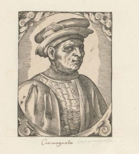 Portrait of Francesco Bussone da Carmagnola