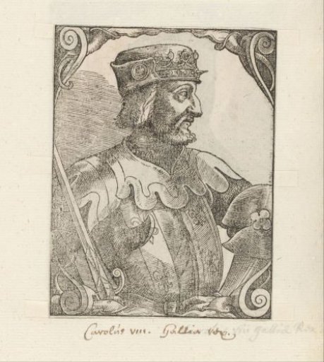 Portrait of Charles VIII, King of France