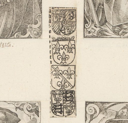 Four coats of arms