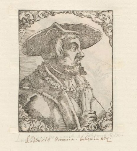 Portrait of Louis II of Hungary