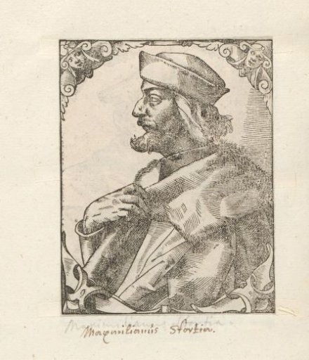 Portrait of Maximilian Sforza