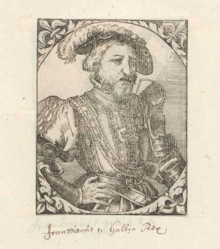 Portrait of Francis I of Valois-Angoulême, King of France