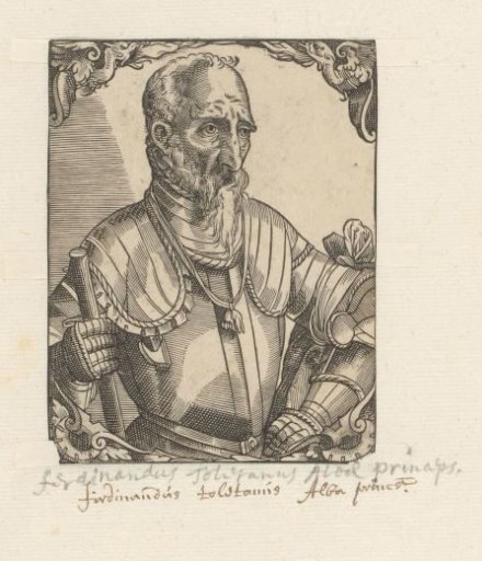 Portrait of Fernando Álvarez de Toledo, Duke of Alva