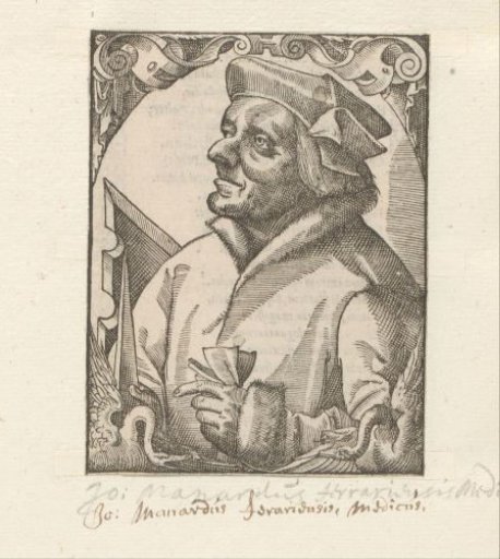 Portrait of Johannes Manardi