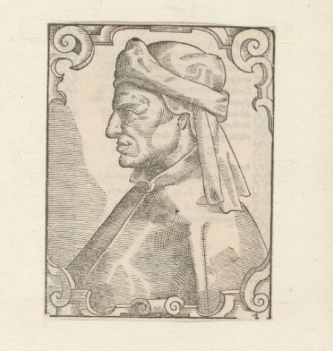 Portrait of Bartolus of Sassoferrato