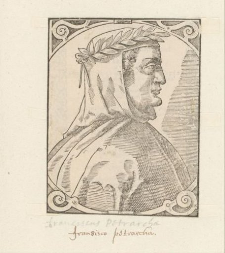 Portrait of Francesco Petrarca