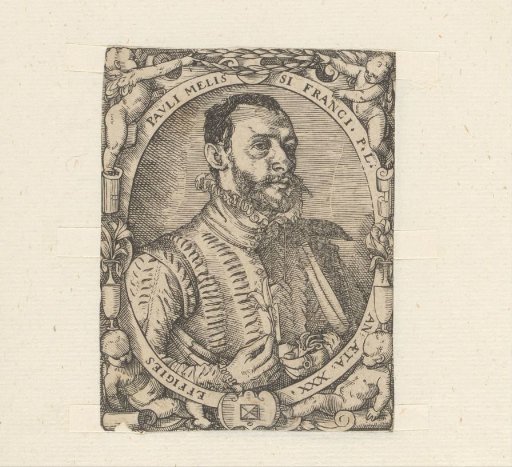 Portrait of Paulus Melissus at the age of thirty