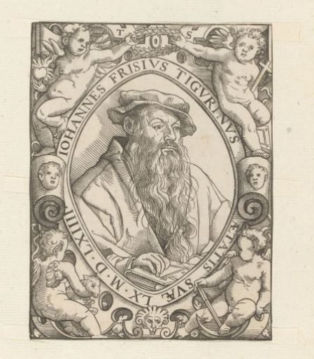 Portrait of Johannes Frisius