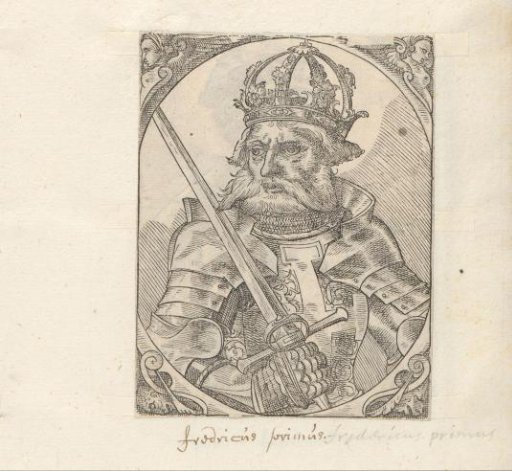 Portrait of Emperor Frederick I Barbarossa