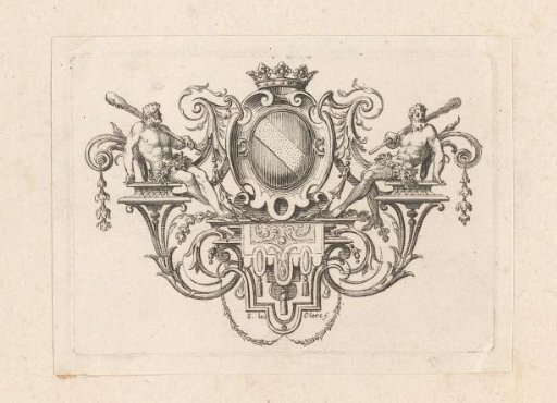 Cul-de-lampe with the Coat of Arms of Noailles