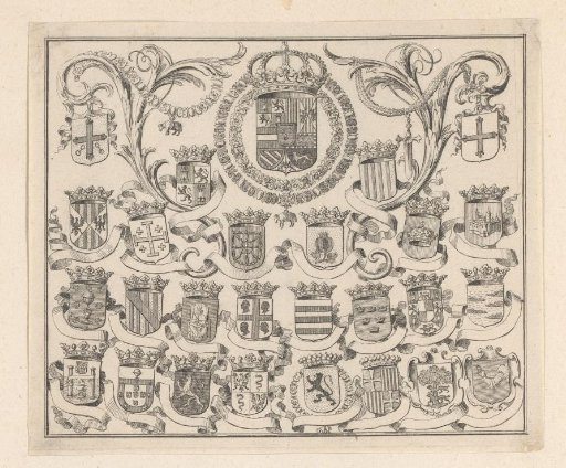 Various coats of arms