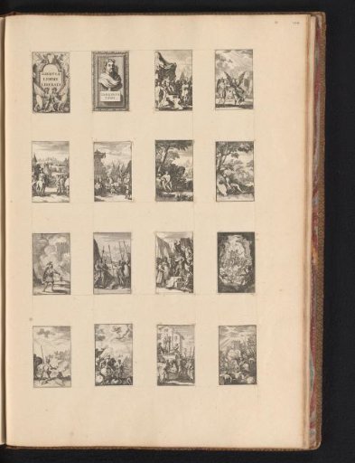 Sixteen prints from Tasso's 'Jerusalem Delivered (...)'