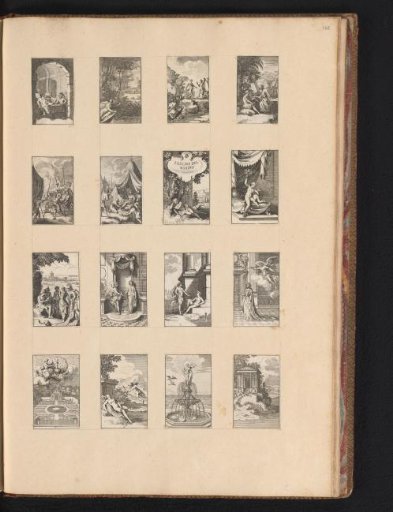 Six prints from Tasso's 'Jerusalem Delivered (...)' and ten prints from Marino's 'L'Adone, poeme heroico (...)'