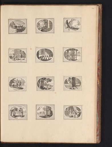 Twelve prints from the fables of Aesop