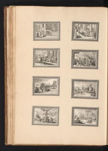Eight prints from: Figures de la Passion D.N.S. Jesus Christ, depicting the Passion of Christ