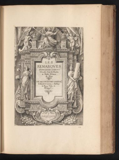Cornice with personifications of Strength and Justice