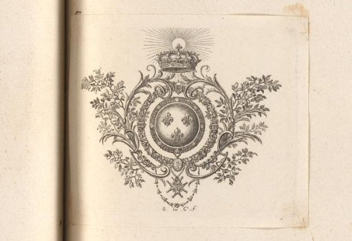 Cul-de-lampe with a Royal Insignia