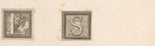 Initial 'S' with a radiant sun