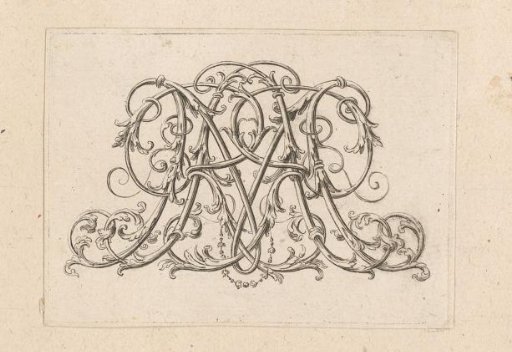 Vignette with the Interlaced Initials 'RMR'