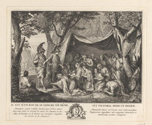 Alexander the Great at the tent of Darius