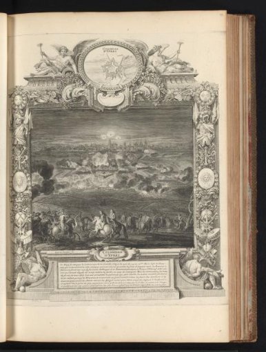 Battle of Ypres, in a cartouche