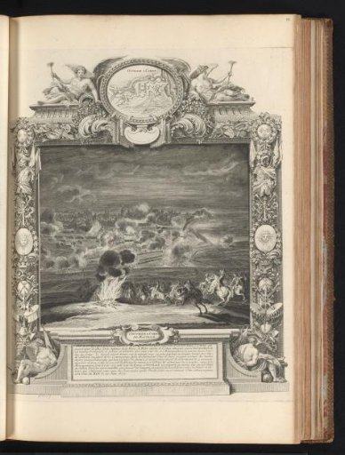 Capture of Maastricht, in a cartouche