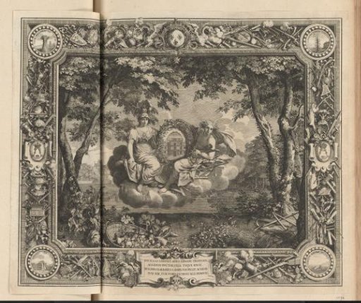 Allegory of Summer, in a cartouche