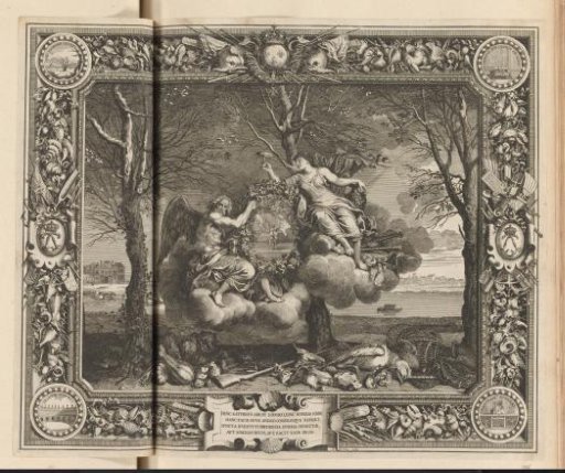 Allegory of Winter, in a Cartouche