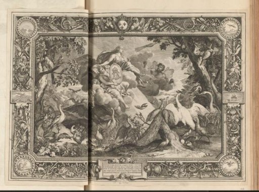 Allegory of the Element Air, in a Cartouche