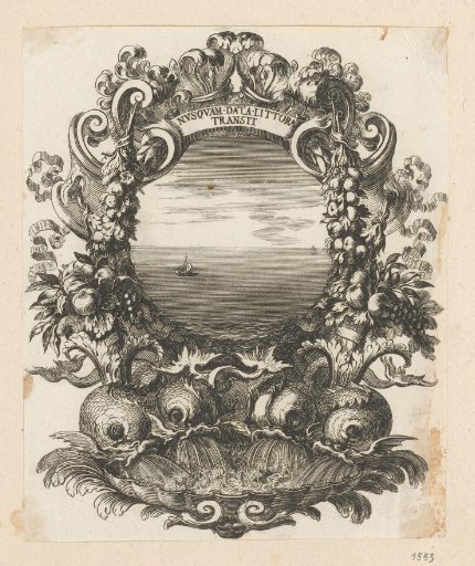 Seaview in a cartouche