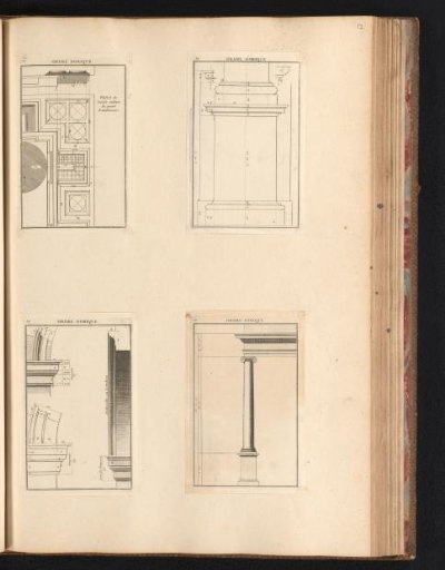 Columns of the Doric and Ionic Orders