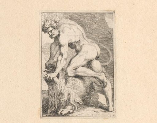 Hercules and the Nemean Lion