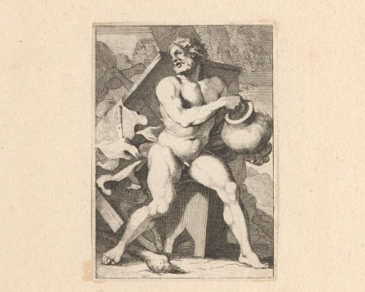 Hercules fighting the centaurs