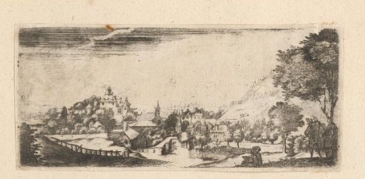 Landscape with a view of Jouy-aux-Arches