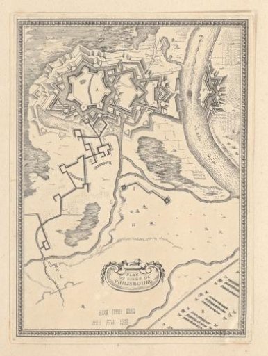 Map of Philippsbourg
