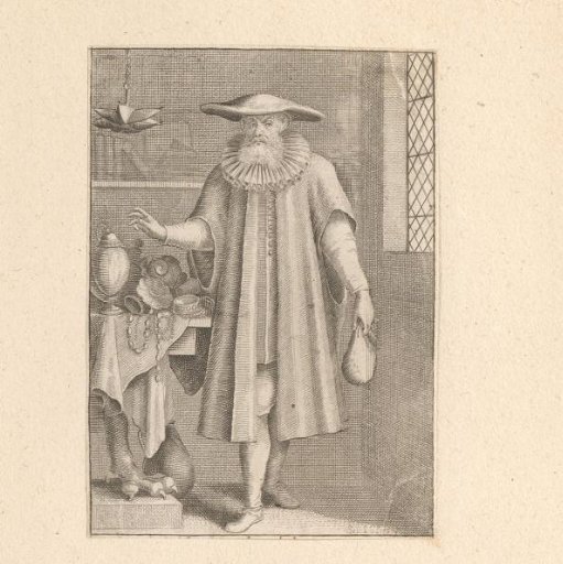 Jewish man in an interior