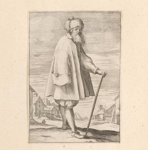 Merchant in a village