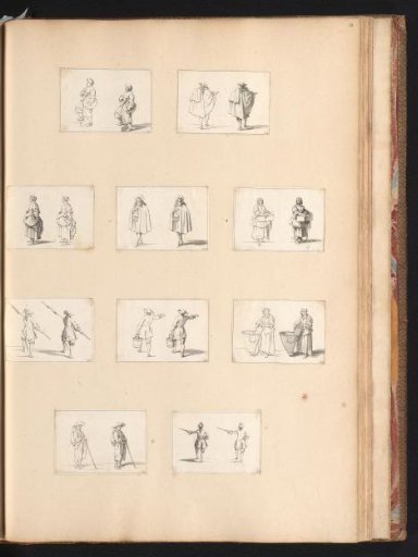 Ten drawing examples of various figures