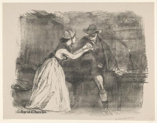 Scene from the play The Child Stealer