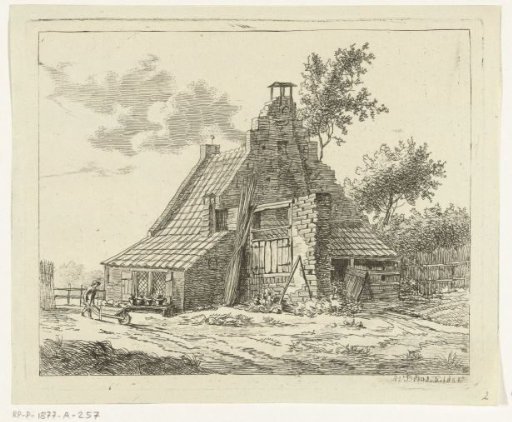 Ruin of the house Snaatburg at Maarssen