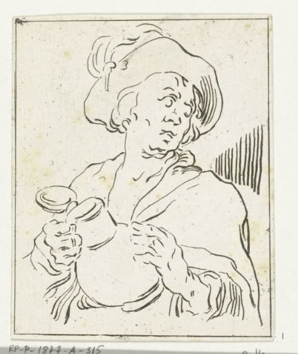 Man with jug