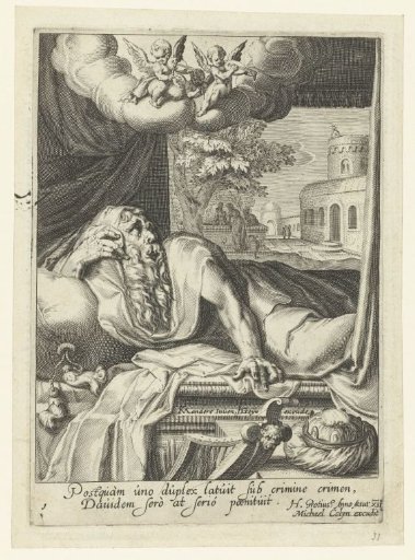 David as a penitent sinner