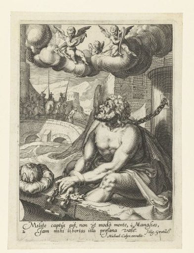 Manasseh as a penitent sinner