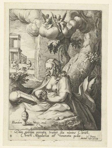 Mary Magdalene as a penitent sinner