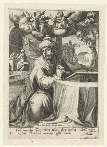 Zacchaeus as a penitent sinner